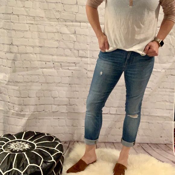 Madewell 9" High-Rise Skinny Jeans in Sadie Wash - Picture 5 of 13